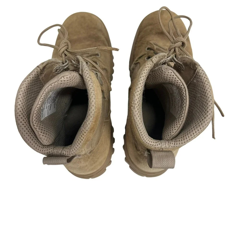 Altama 5788 Tactical‎ Assault Boots Mens 8 Wide Coyote Tan Suede Made in USA